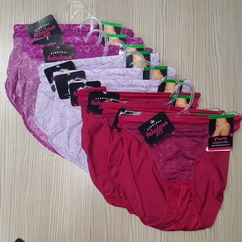 9 Pcs Combo Maidenform String Bikini